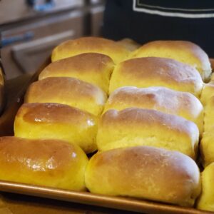 twml pumpkin yeast rolls