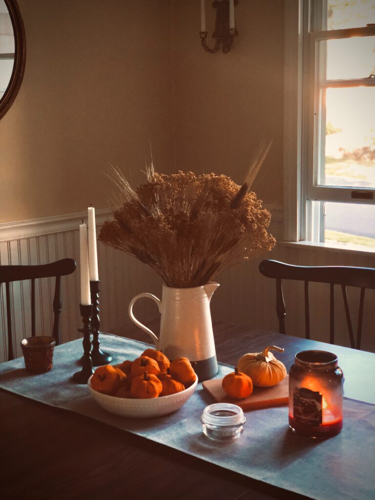 pumpkin table